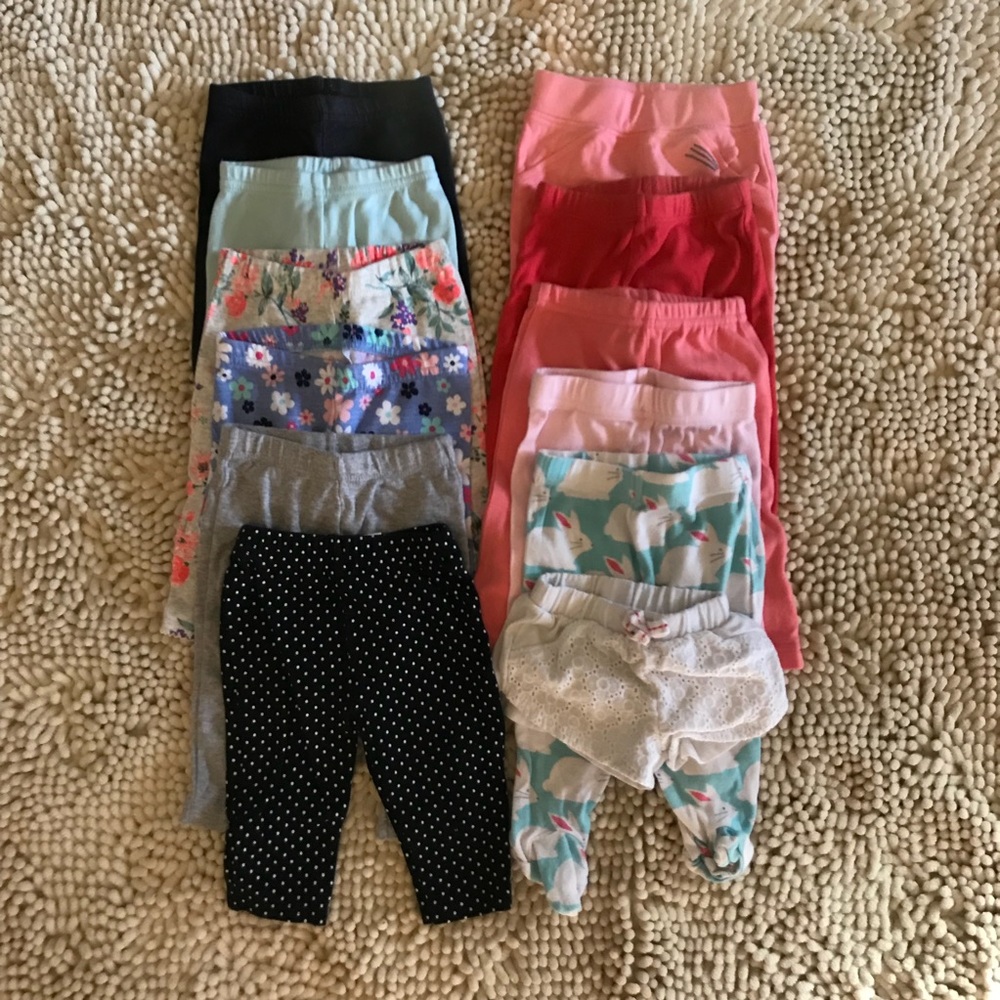 40+ baby girl items (0-3 mos/3 mos)